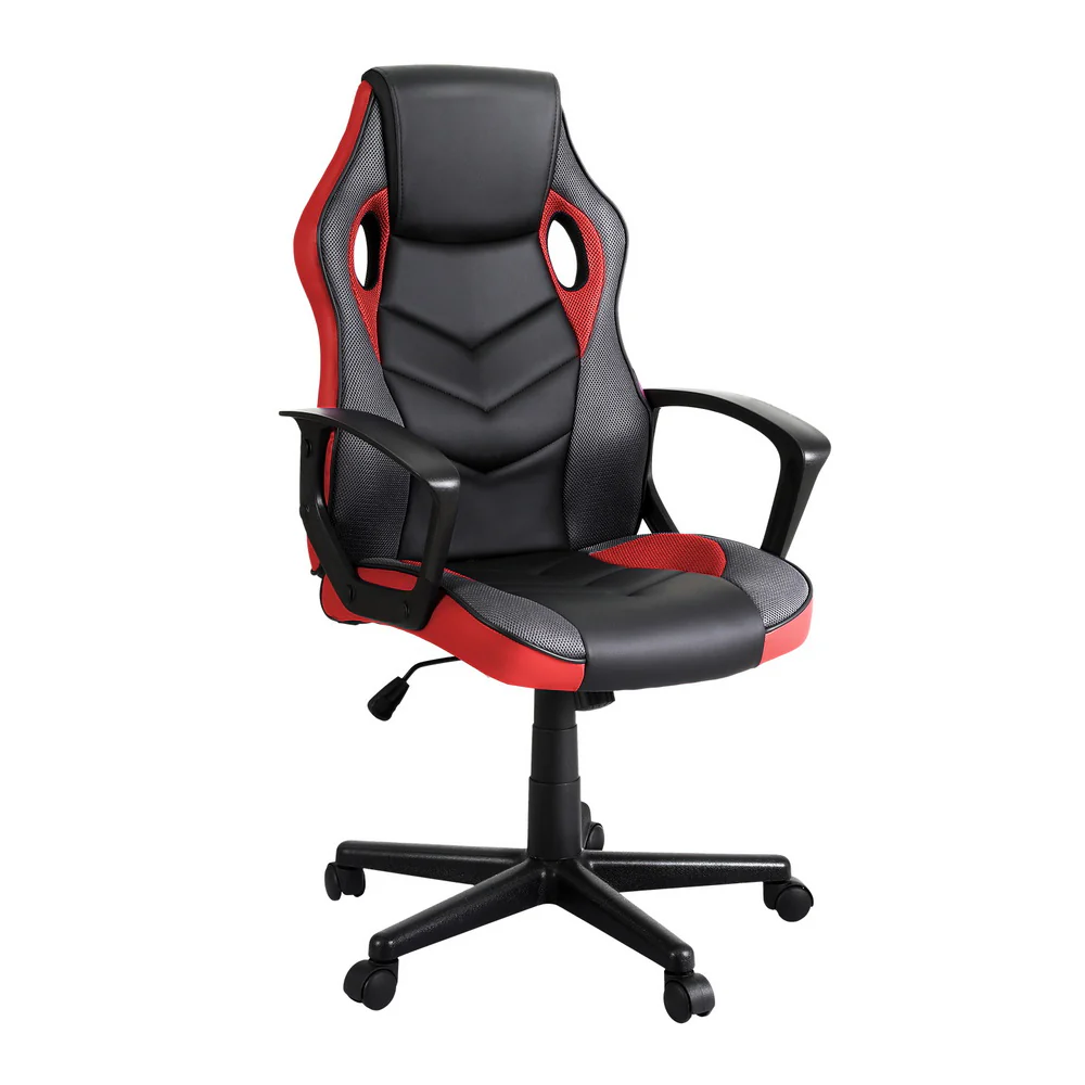 Artiss Gaming Office Chair Computer Chairs Red - Nurns