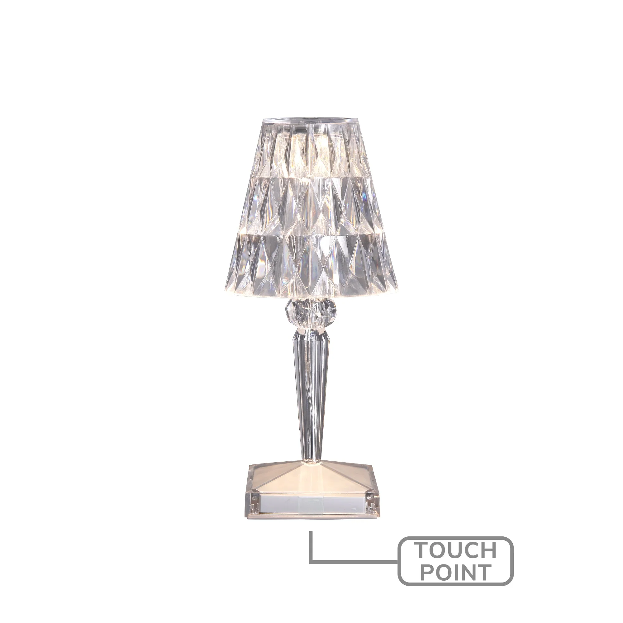 Touch Table Lamp - Silver - Nurns