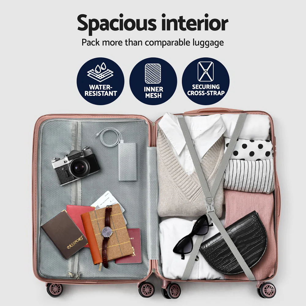 Set of 3 Luggage 20-24-28