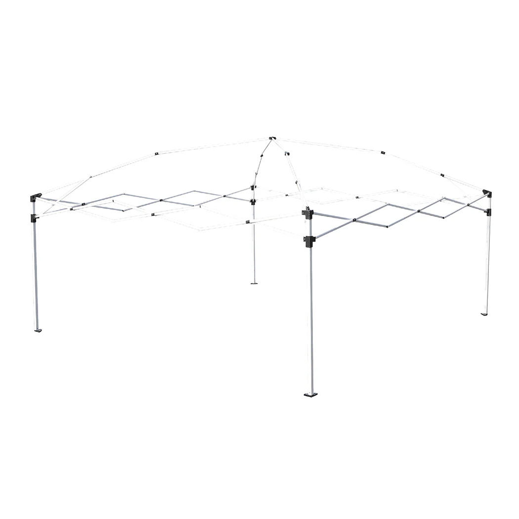 Mountview Gazebo 3x3 Marquee Pop Up White - Nurns