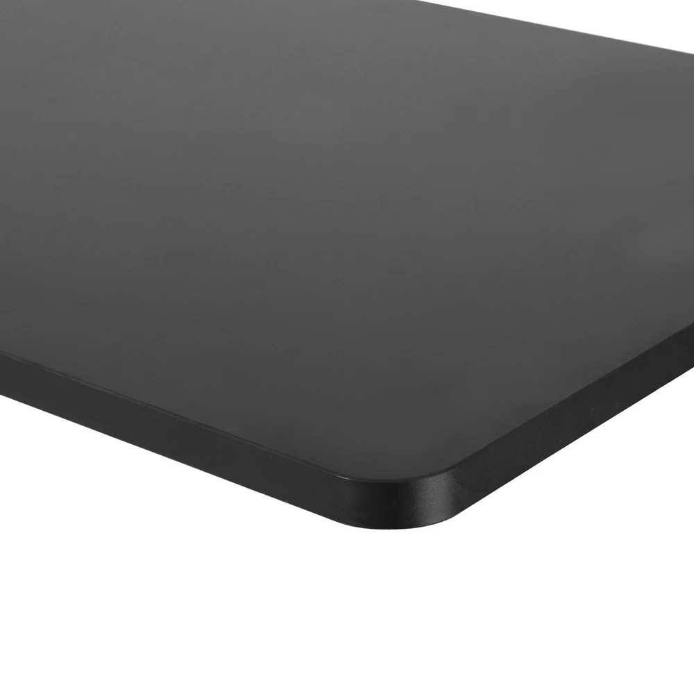 Artiss Standing Desk Top L-Shape Black 160cm - Nurns