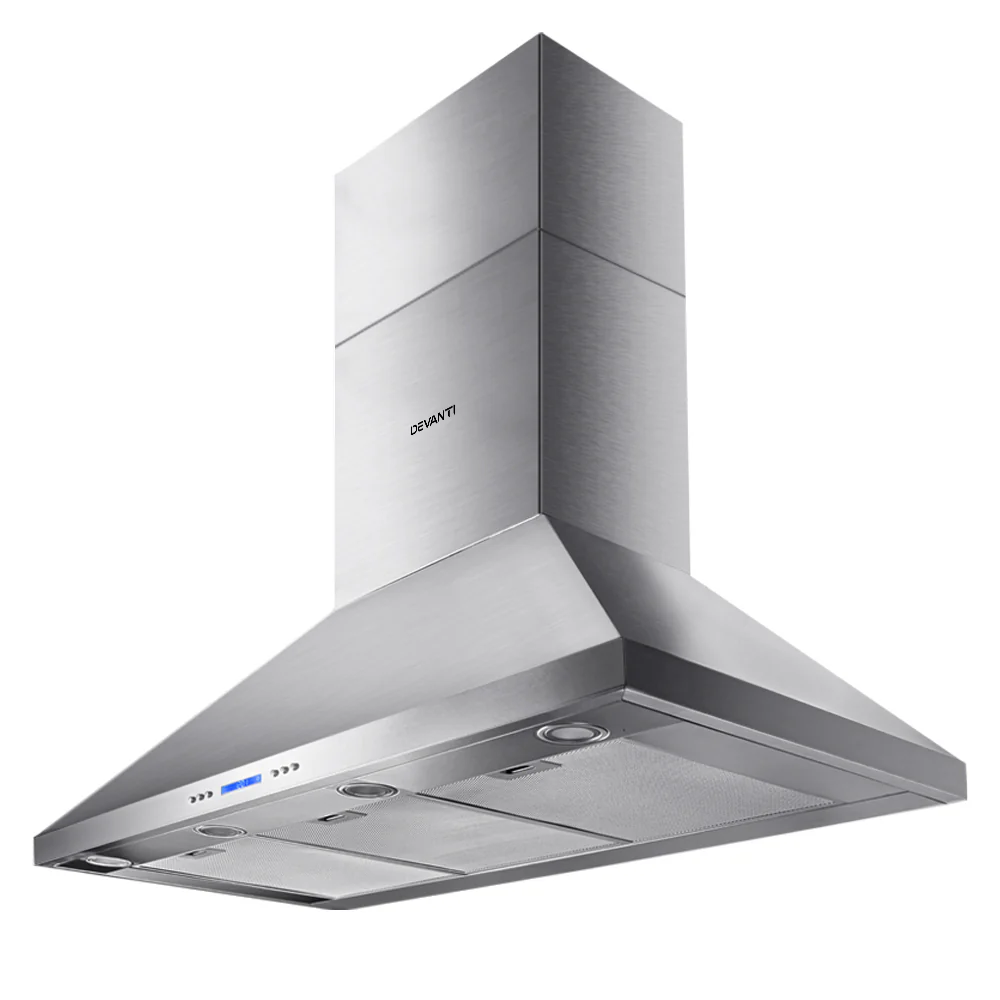 Devanti 1200mm Range Hood 120cm BBQ Commercial Rangehood - Nurns