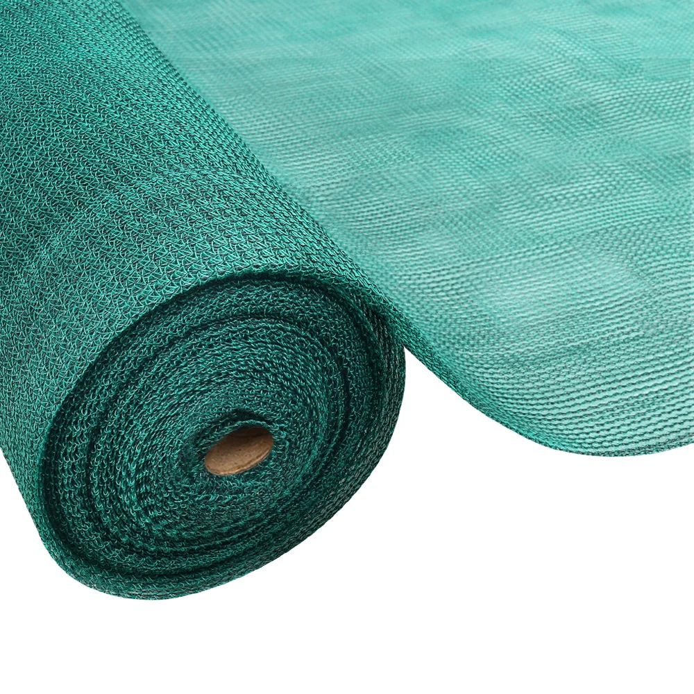 Instahut 50% Shade Cloth 3.66x10m Shade cloth Wide Heavy Duty Green - Nurns