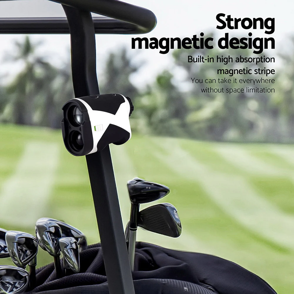 Everfit 700M Golf Rangefinder Slope On/Off Vibration Alert Black - Nurns