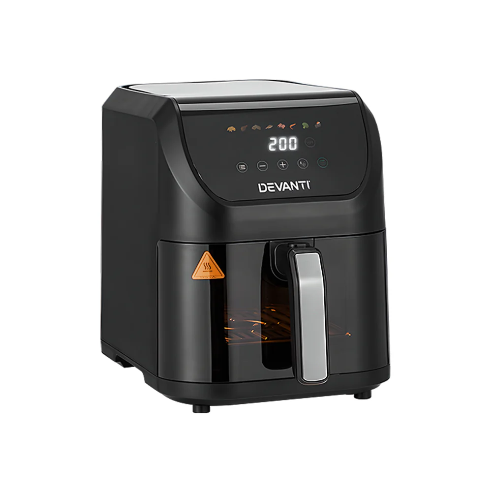 Devanti Air Fryer 5L with LCD Touch 1500W - Nurns
