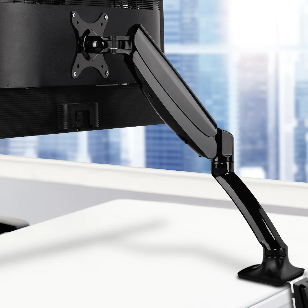 Artiss Monitor Arm Gas Spring Desk Mount Screen Holder - Nurns