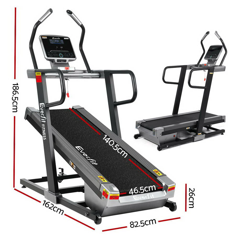 Everfit Treadmill Electric Incline Trainer Professional Home Gym Fitness Machine - Nurns