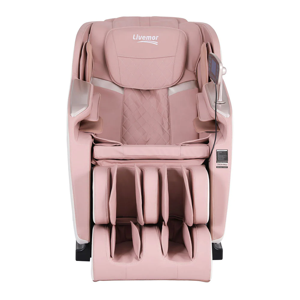 Dionysus Massage Chair Electric Recliner Home Massager - Pink - Nurns