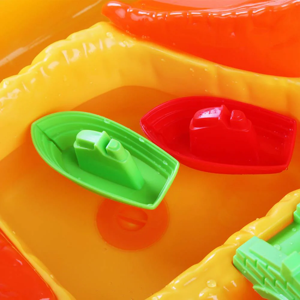 Patrice Kids Table & Chairs Set Sandpit - Multicolour - Nurns