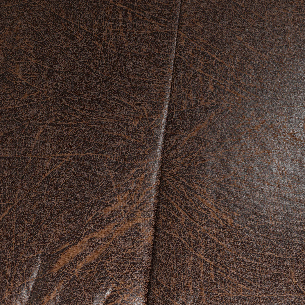 Bean Bag Chair Cover PU Indoor Home Game Lounger Seat Lazy Sofa Large - Brown - Nurns