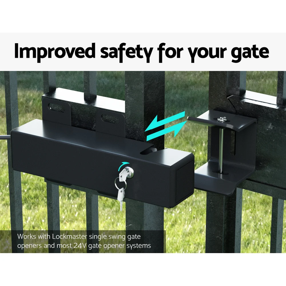 Automatic Electric Gate Lock For Dc 24V Swing Gate Opener Gate Lock - Nurns