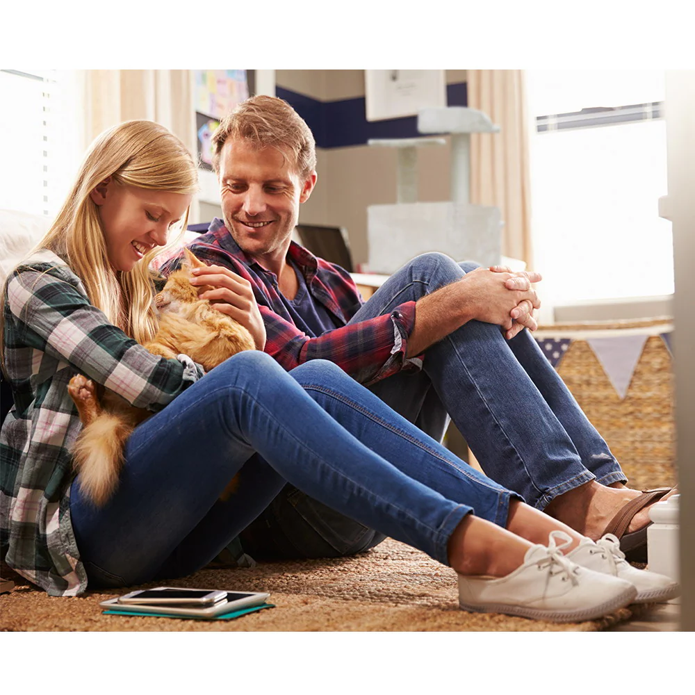 Cat Tree 134cm Trees Scratching Post Scratcher Tower Condo House Furniture Wood Beige - Nurns