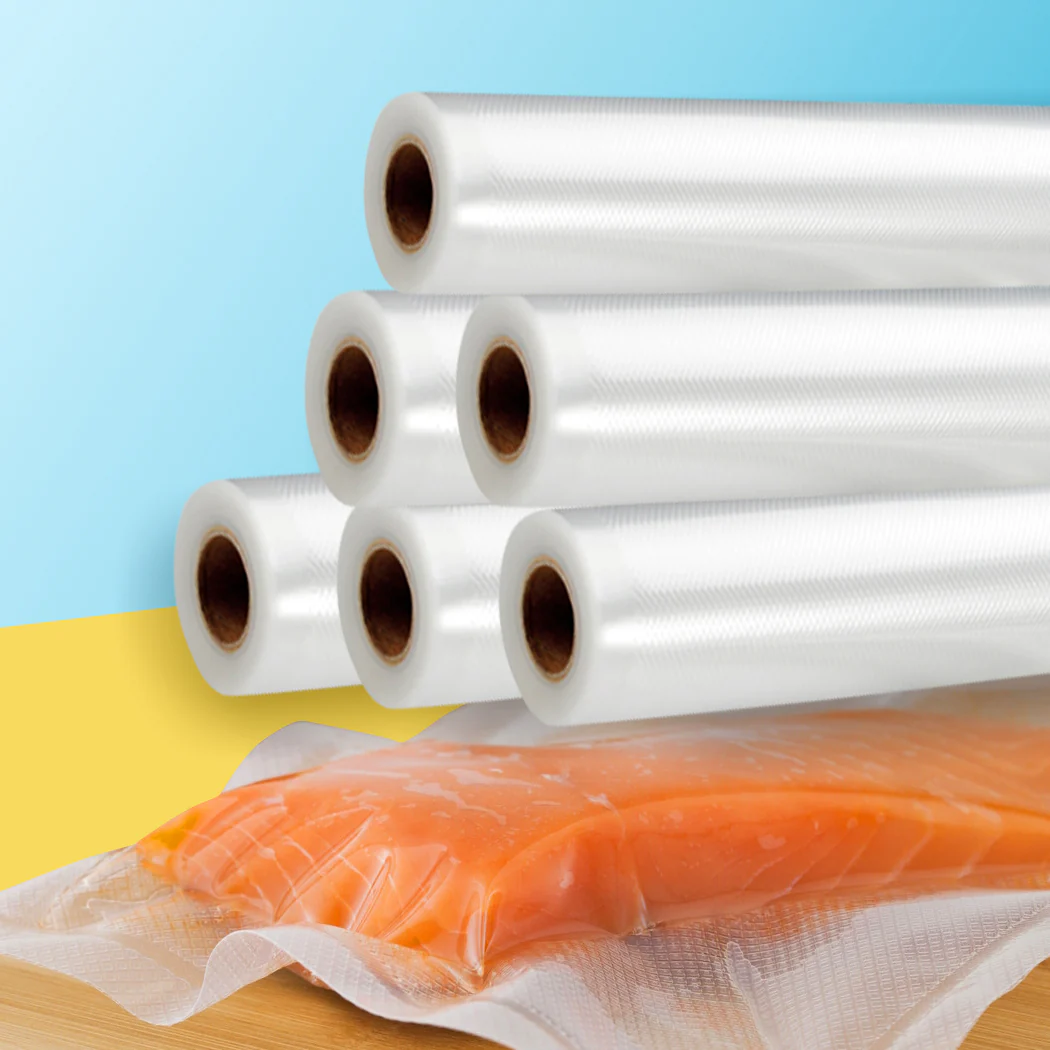 Toque 10x Vacuum Food Sealer Rolls Storage - Nurns