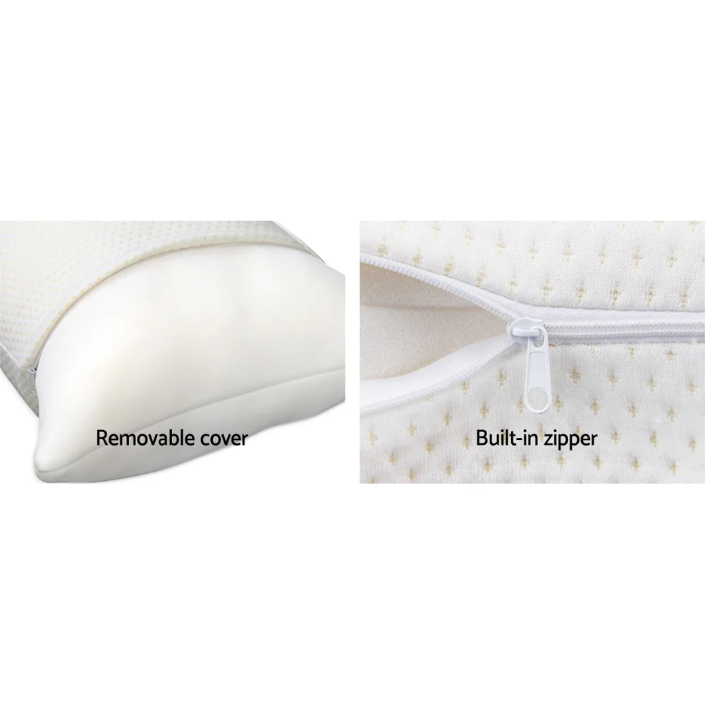 Set of 2 Memory Foam Pillow 19cm Thick - Nurns