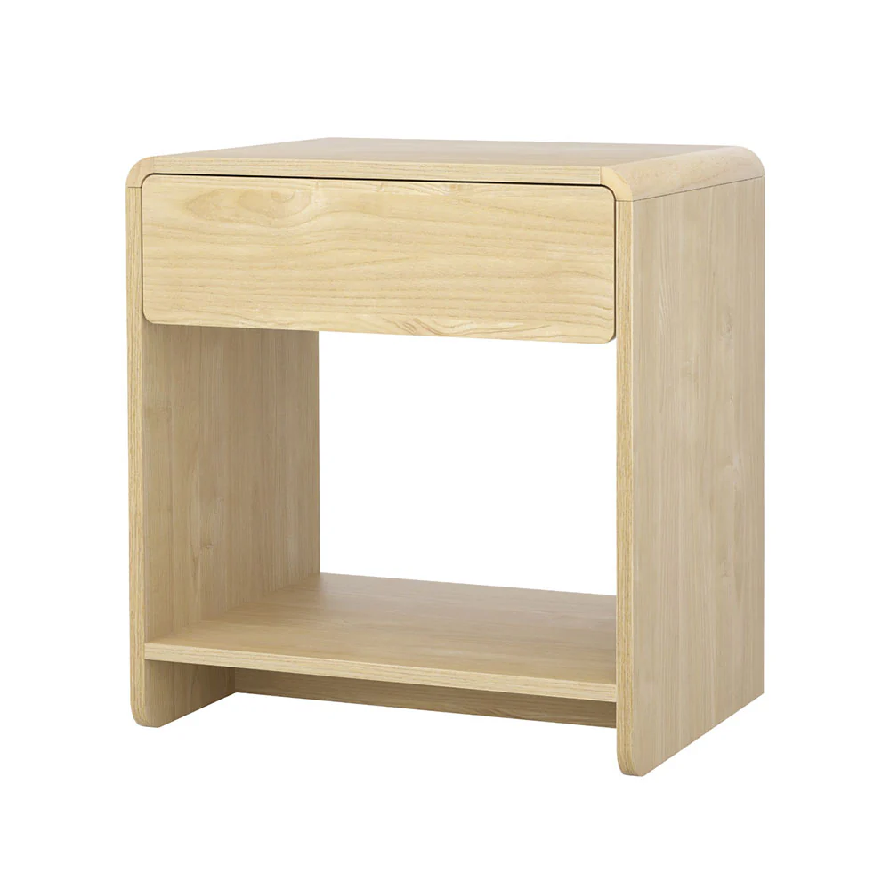 Winnipeg Wooden Bedside Tables - Pine - Nurns