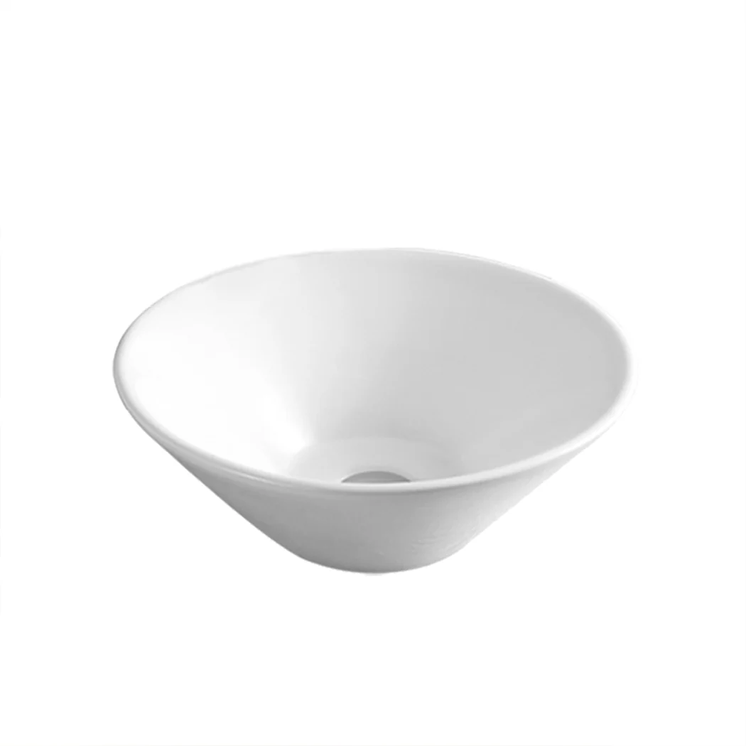Ceramic Basin Bathroom Wash Counter - Round - Nurns