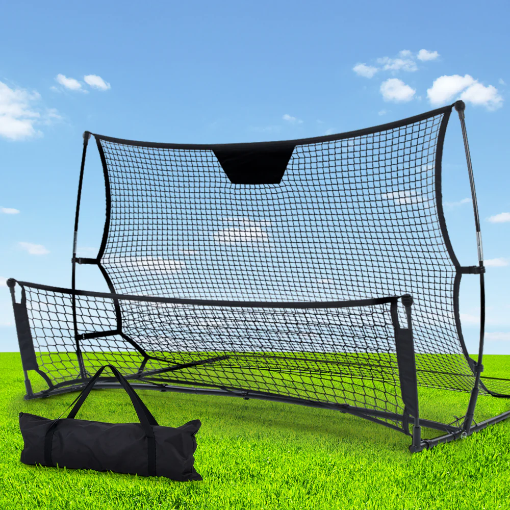 Everfit 2.1m Football Soccer Net Portable Goal Net Rebounder Sports Training - Nurns
