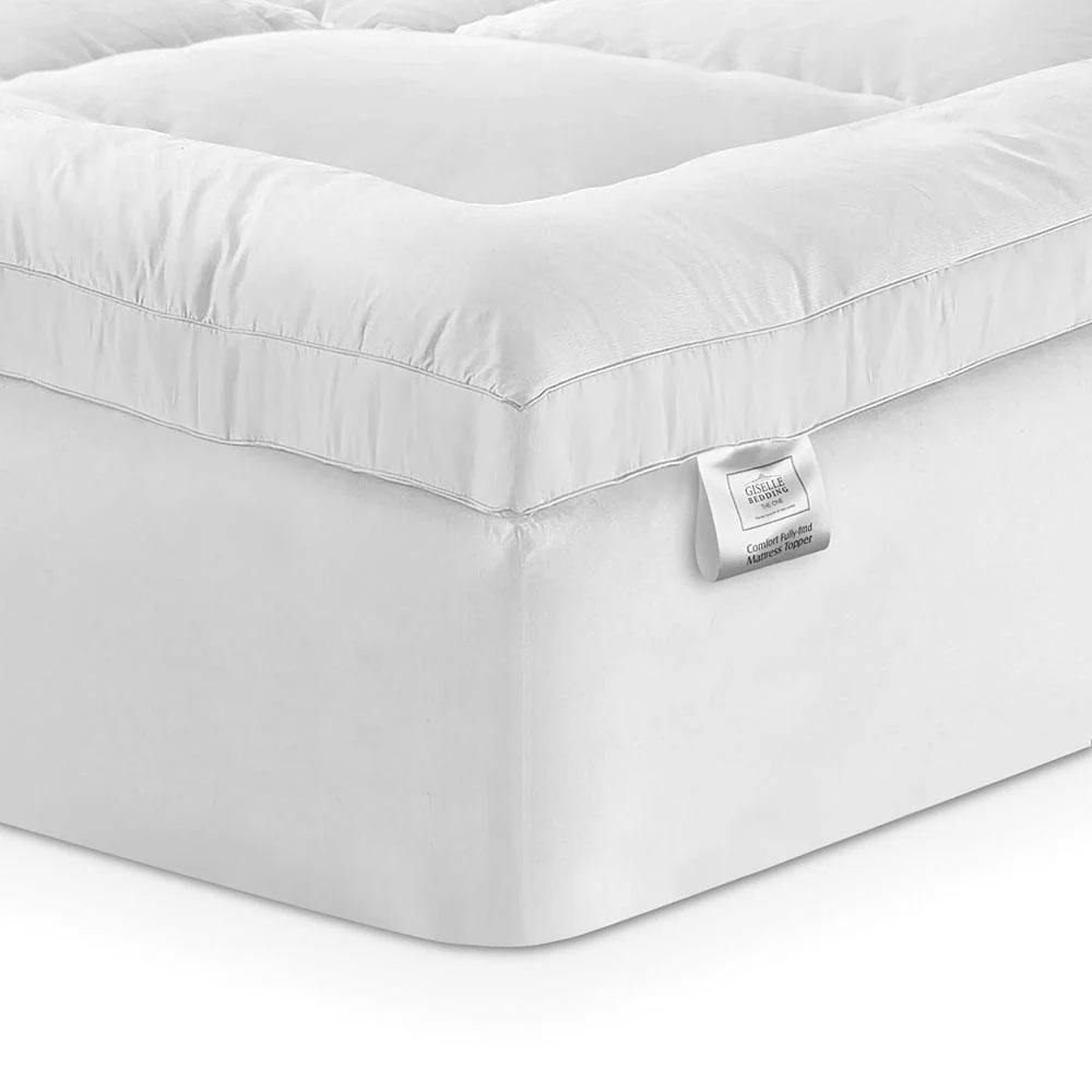 Single Giselle Bedding Mattress Topper Pillowtop Bamboo - Nurns