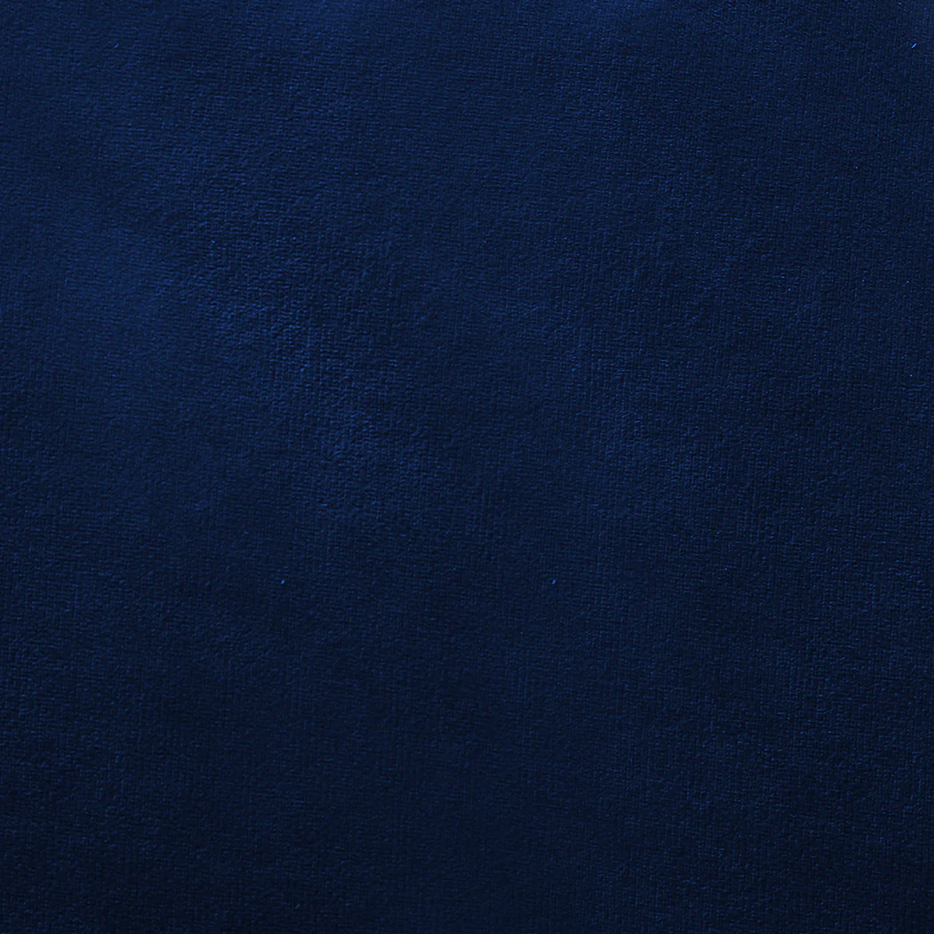 Bean Bag Chair Cover Soft Velevt Home Game Seat Lazy Sofa Cover Large - Blue - Nurns