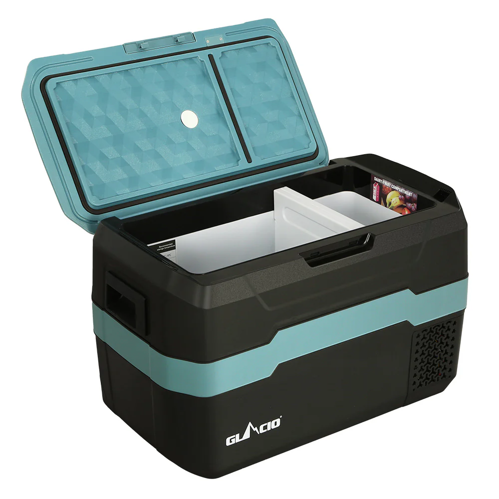 Glacio 35L Portable Fridge Freezer Fridges Cooler Camping 12V/24V/240V Caravan - Nurns