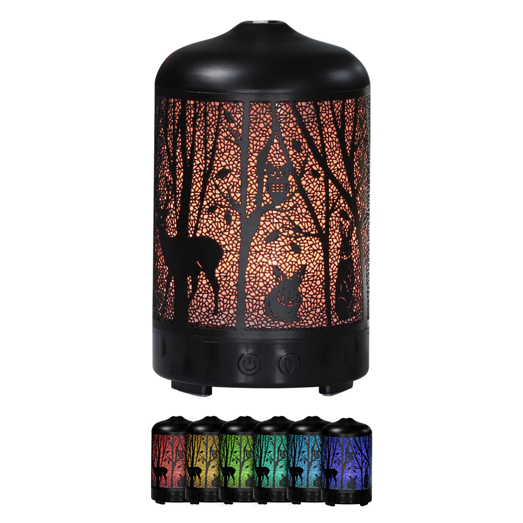 Aroma Diffuser Aromatherapy Ultrasonic Humidifier Essential Oil Purifier 3D Deer - Nurns