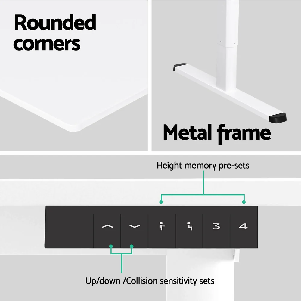 Artiss Electric Standing Desk Sit Stand Desks 120cm - Nurns