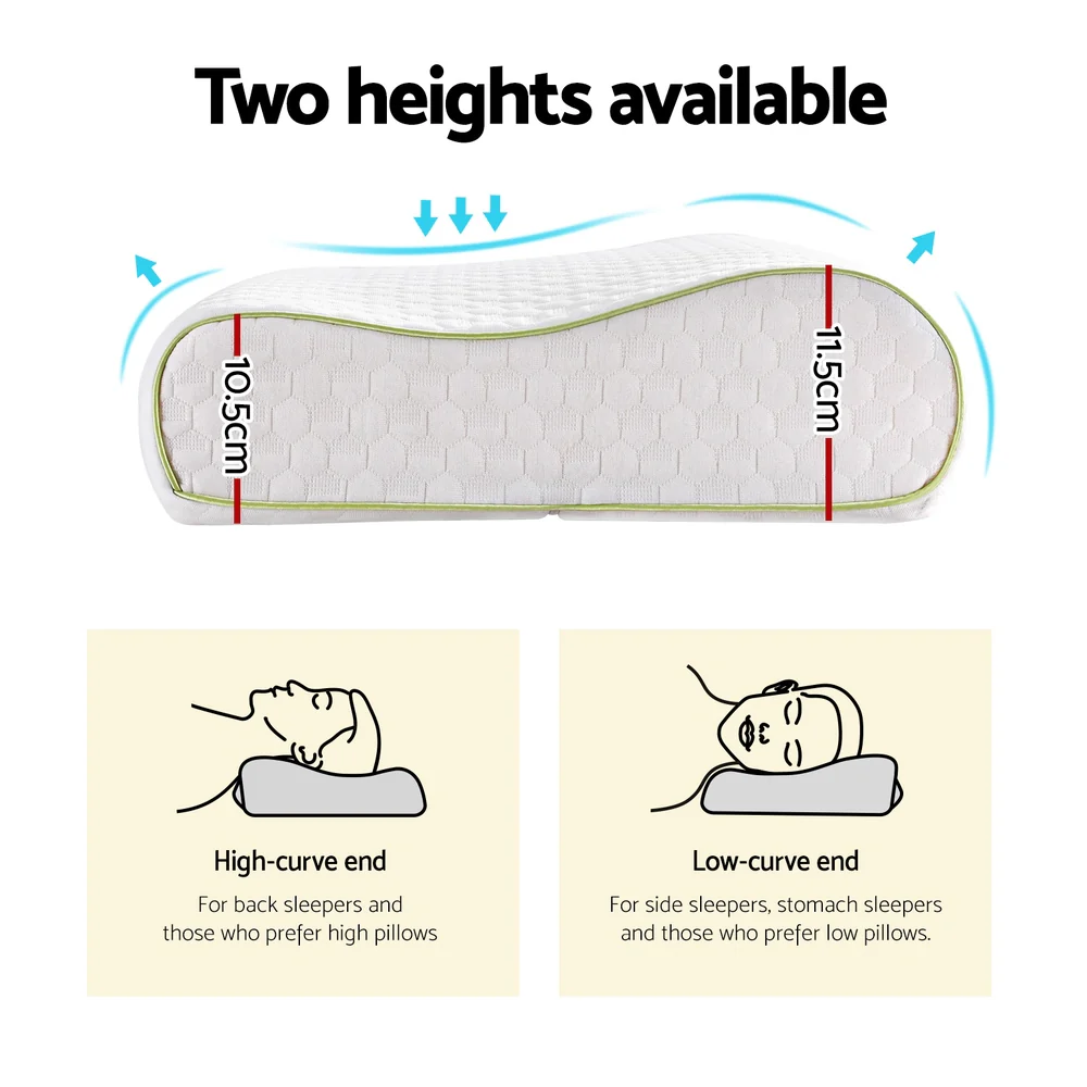 Memory Foam Pillow Contour Neck - Nurns