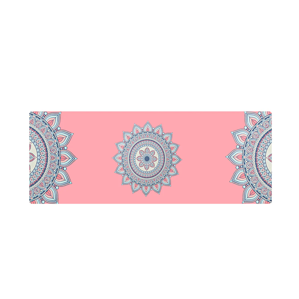 Centra Yoga Mat Foldable Non-Slip Exercise Pink - Nurns