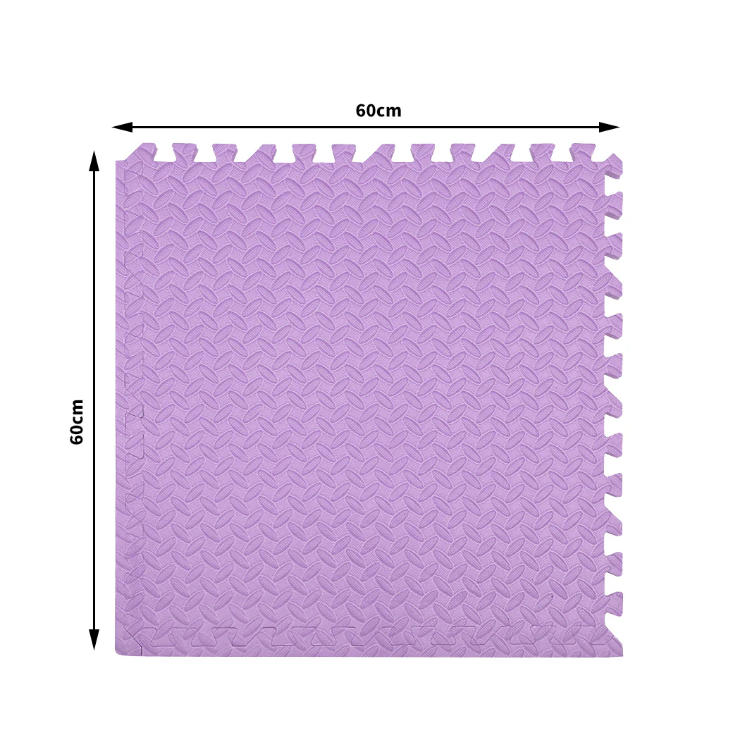 Kids Play Mat Floor Baby Crawling Mats Foldable Waterproof Carpet Purple - Nurns