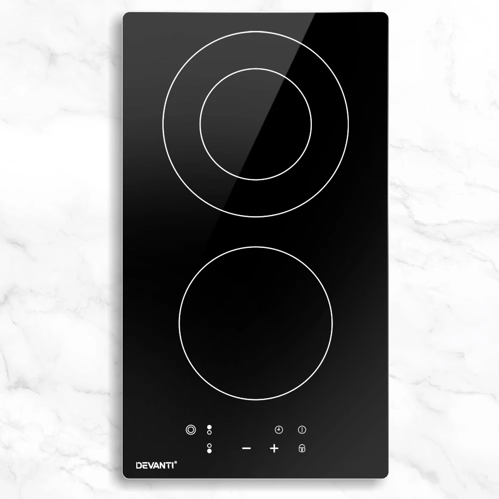Devanti Electric Ceramic Cooktop 30cm - Nurns