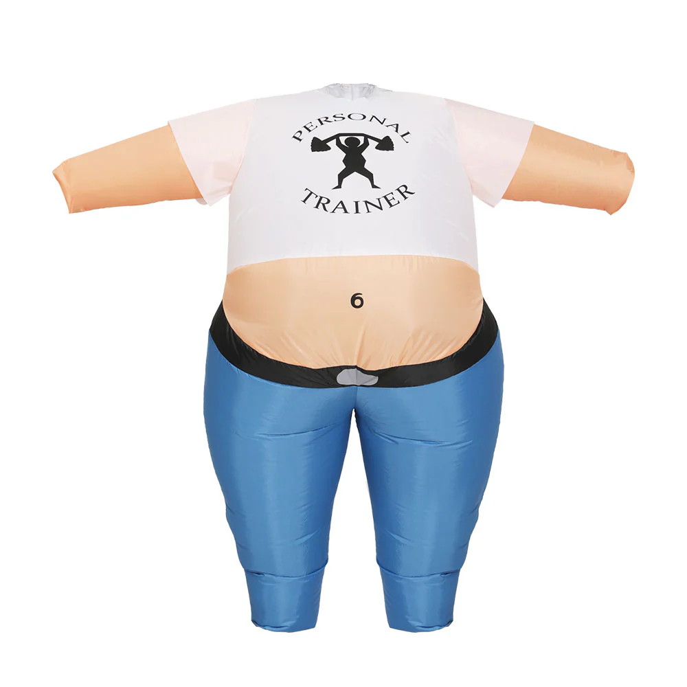 Inflatable Samson Costume Adult Suit Blow Up Party Fancy Dress Halloween Cosplay - Nurns