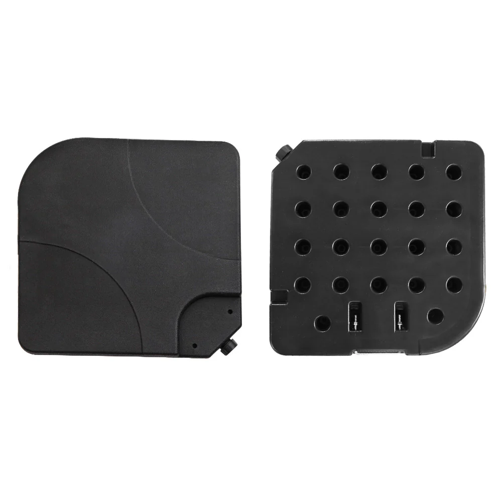 Instahut 50cm Outdoor Umbrella Base 4 Plates Stand Pod Cantilever - Nurns