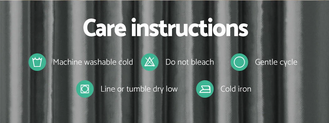 Set of 2 Blockout Curtains Blackout Window Curtain Eyelet 300x230cm Grey Shine - Nurns