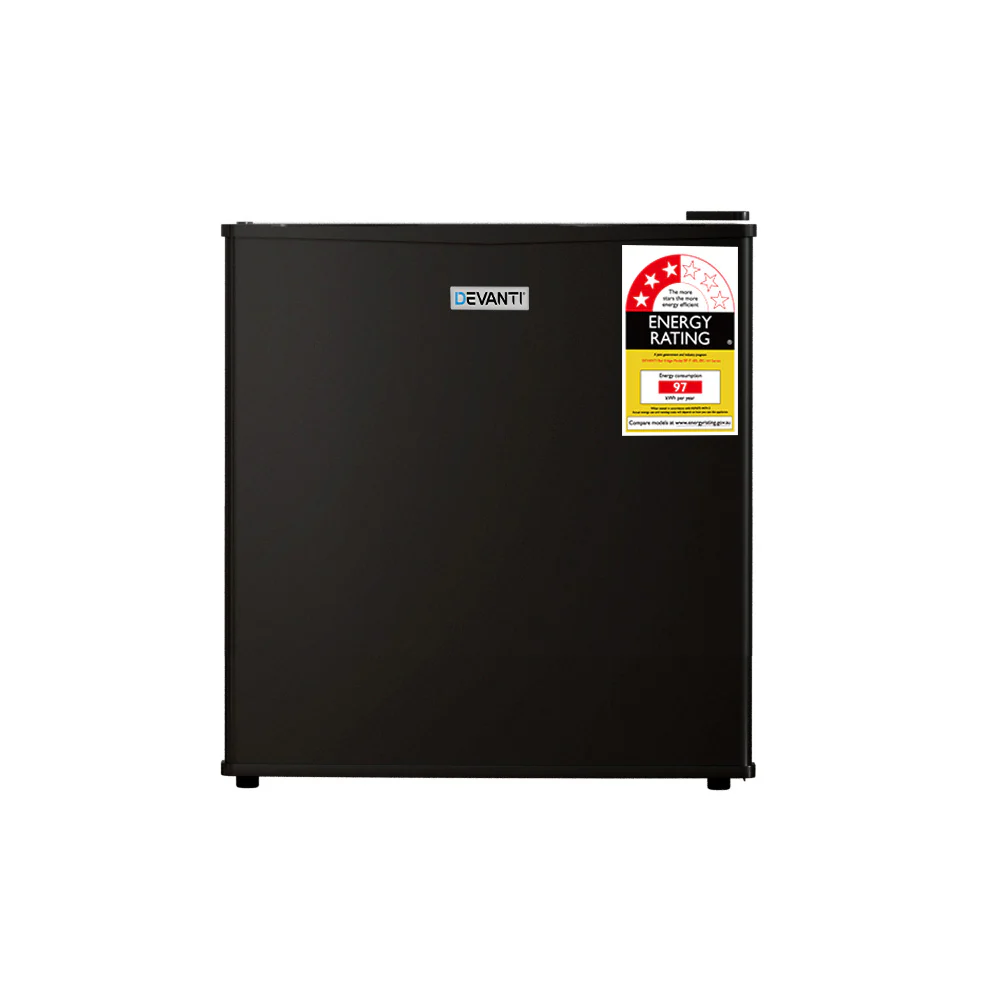 Devanti 48L Bar Fridge Black - Nurns
