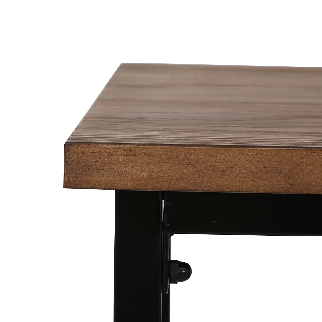 Levede High Bar Table Industrial Rustic - Nurns