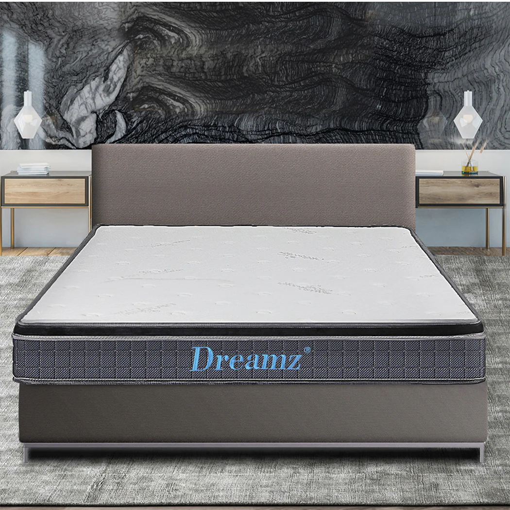 Dara 18cm Mattress Spring Premium Top Foam Medium Firm - Double - Nurns
