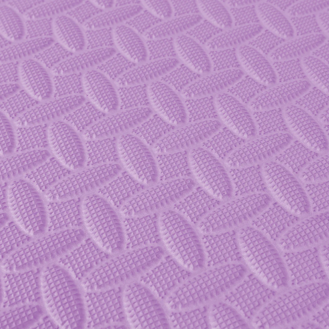 Kids Play Mat Floor Baby Crawling Mats Foldable Waterproof Carpet Purple - Nurns