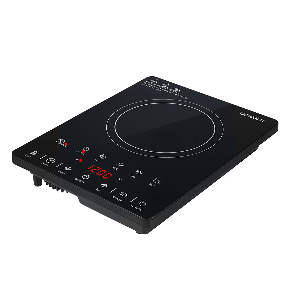 Devanti Electric Ceramic Cooktop 30cm - Nurns