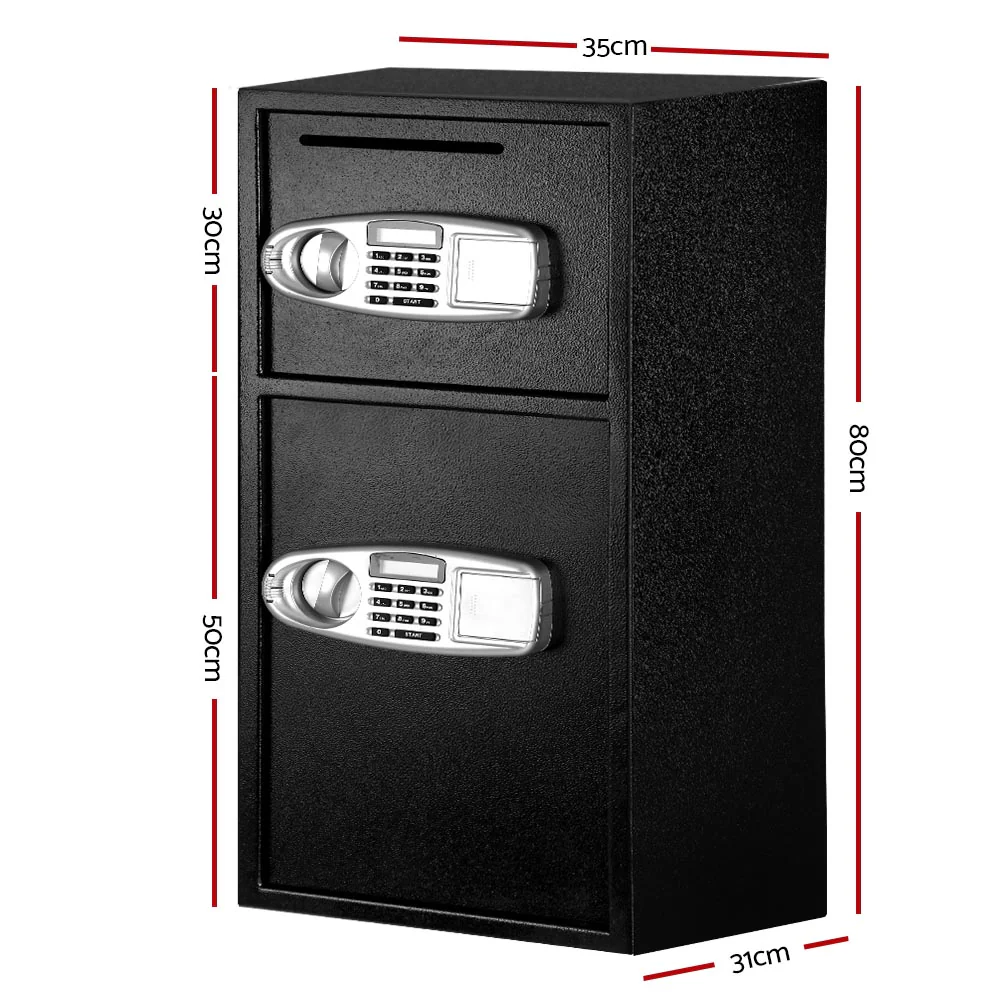 Security Safe Box Double Door - Nurns