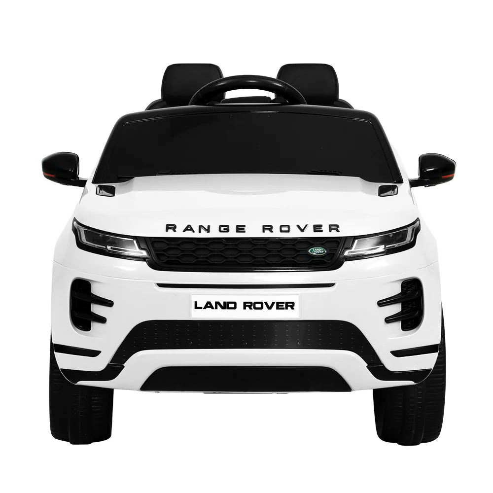Kids Ride on Car Licensed Land Rover 12V Electric Car Toys Battery Remote - White - Nurns
