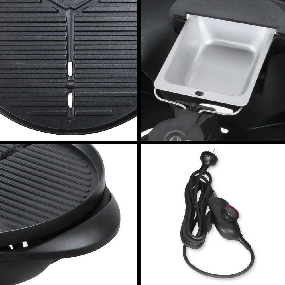 Portable Electric BBQ With Stand - Nurns
