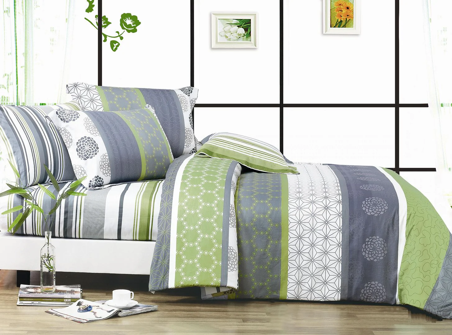 Queen Duvet Quilt Cover Set - Nurns
