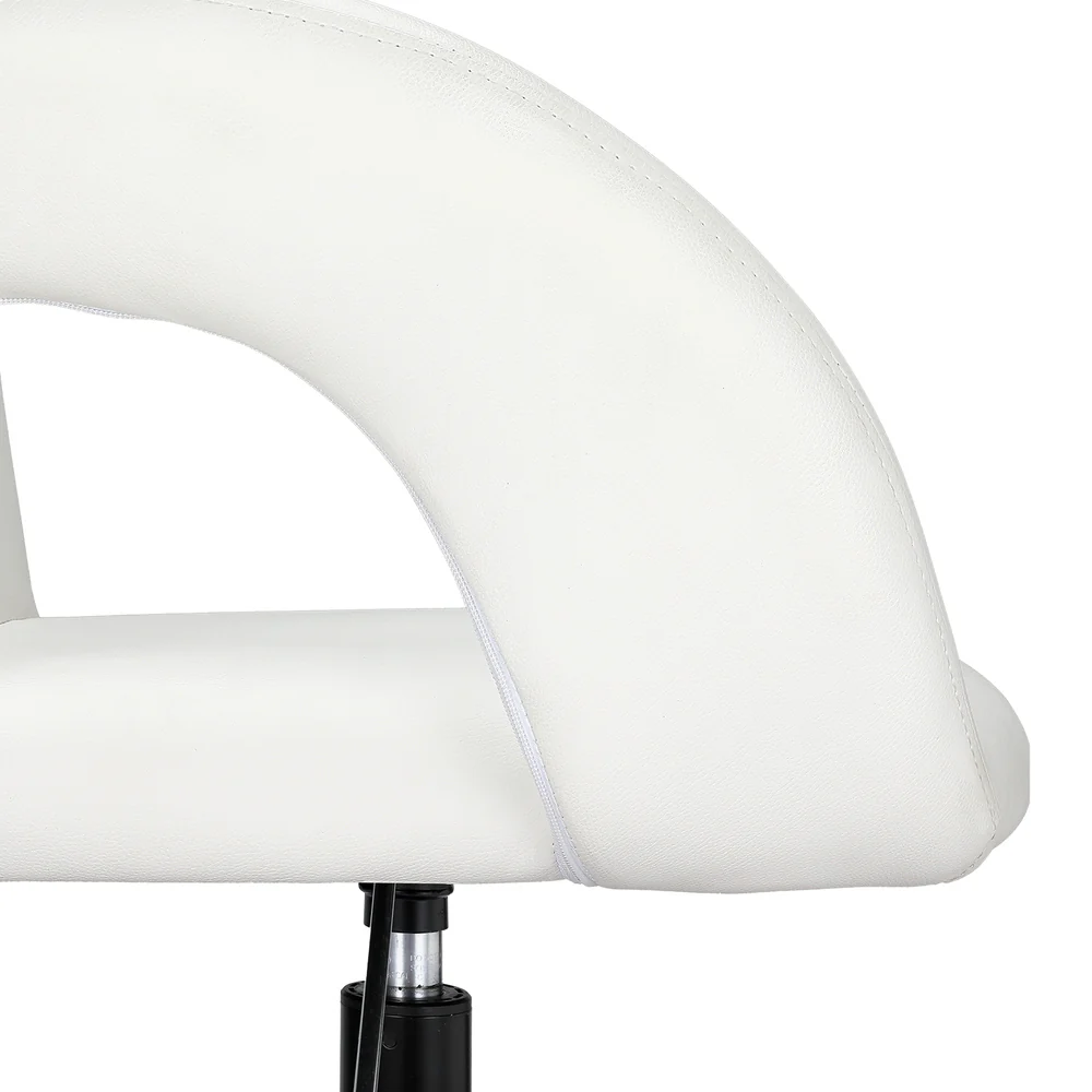 Artiss Office Chair Mid Back White - Nurns