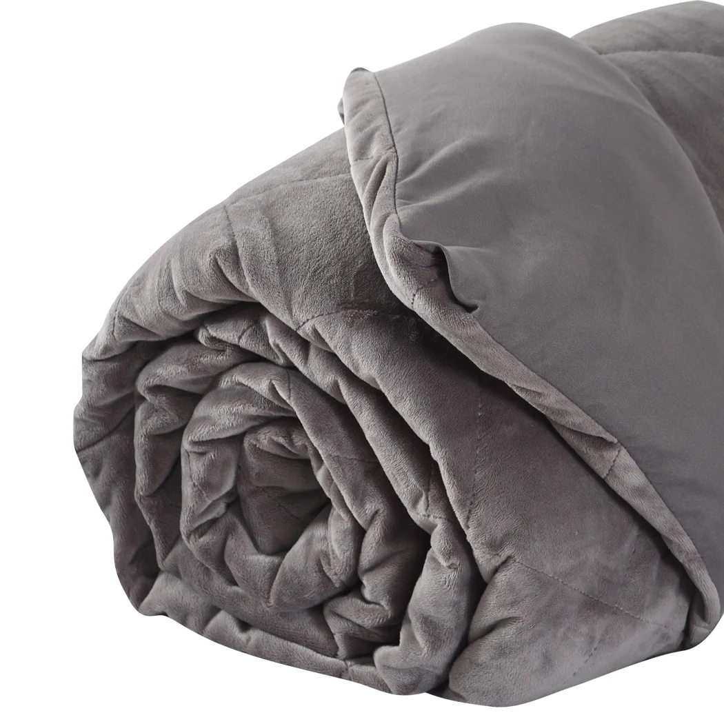 Winston Weighted Soft Blanket 9KG Anti-Anxiety Gravity - Grey - Nurns