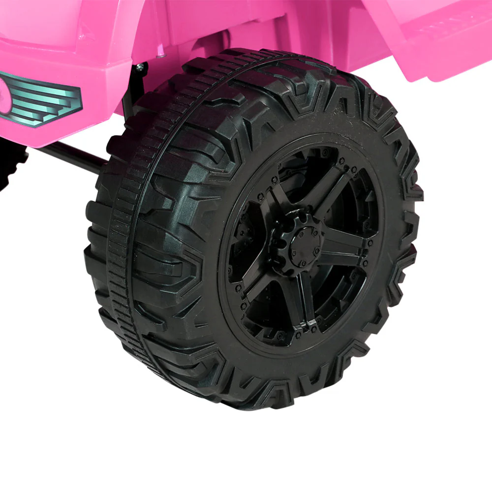 Kids Electric Ride On Car Jeep Toy Cars Remote 12V - Pink - Nurns