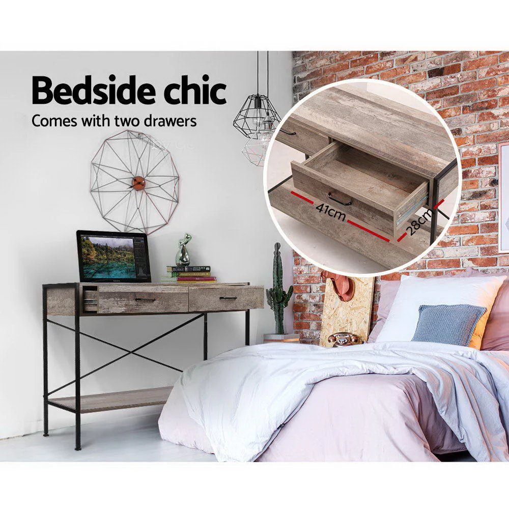 Wooden Hallway Console Table - Wood - Nurns