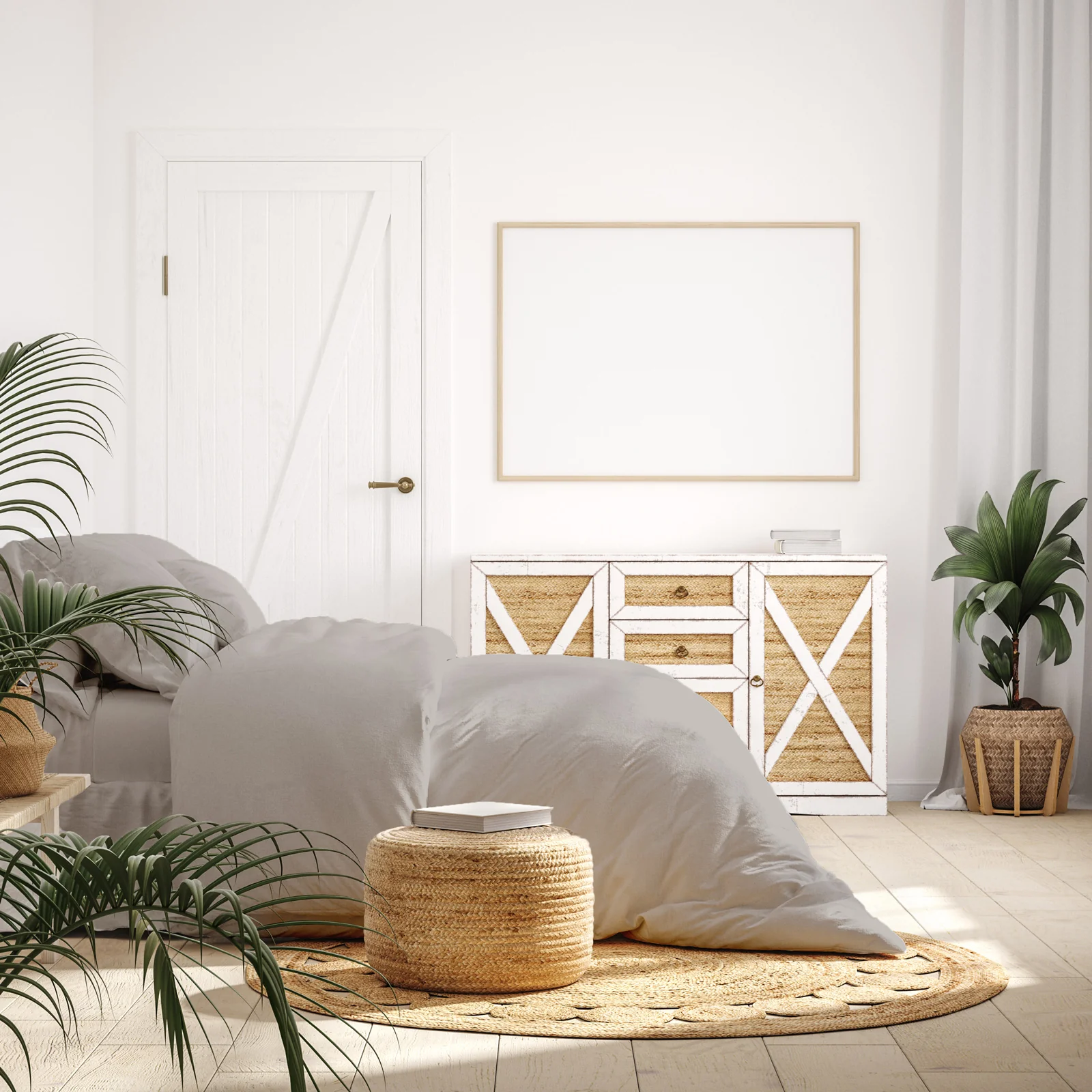 KING 1000TC Hotel Grade Bamboo Cotton Quilt Cover Pillowcases Set - Grey - Nurns