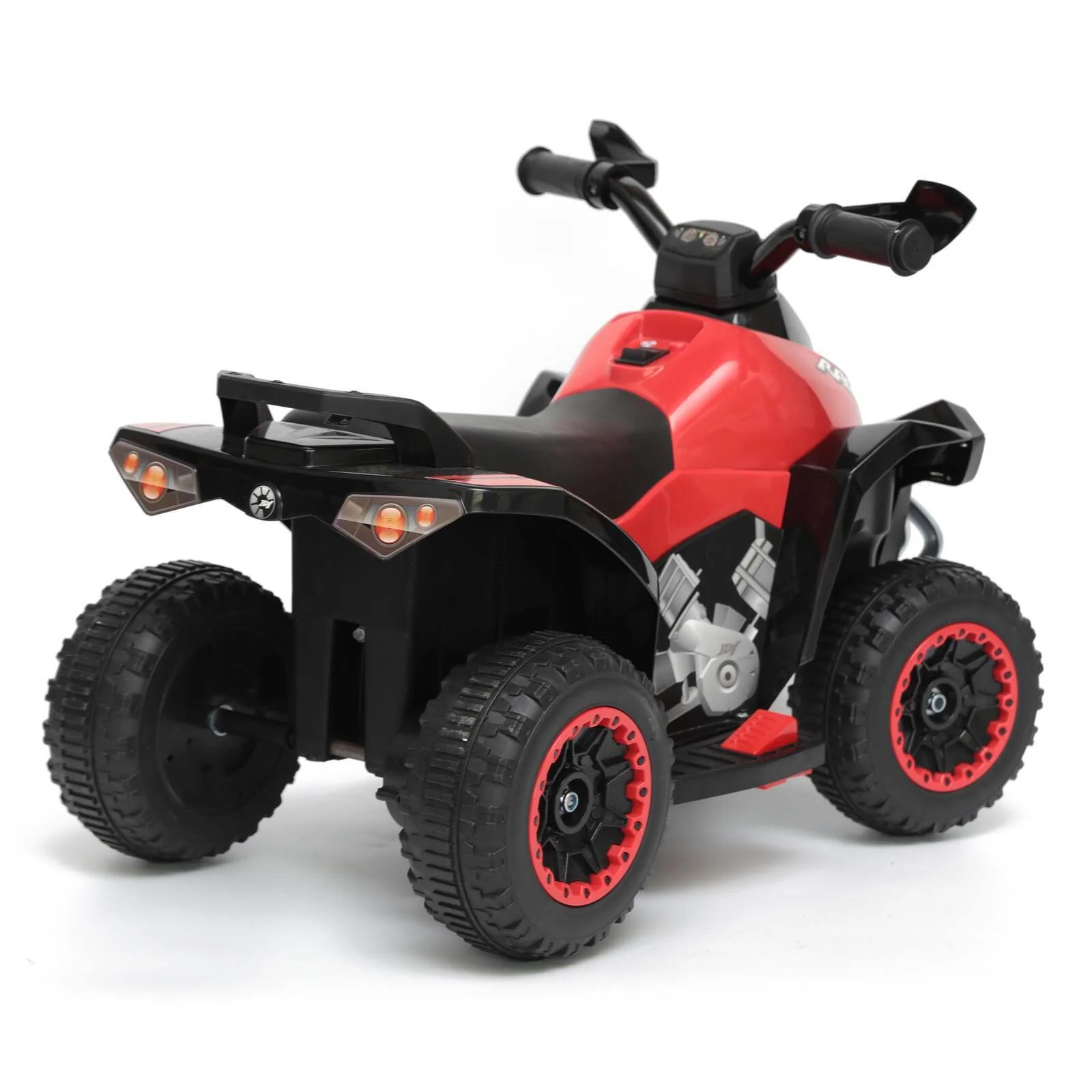 Quad Ride-on Electronic 4 Wheel ATV - Red - Nurns