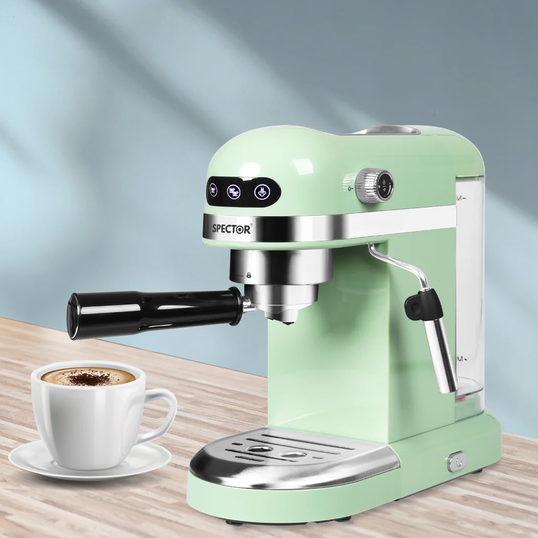 Spector Coffee Maker Machine Espresso Green Mint - Nurns
