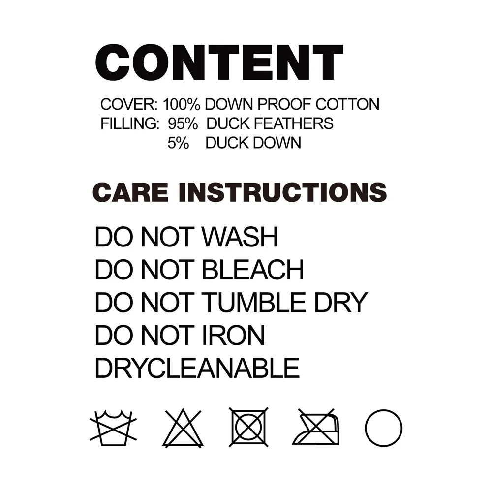 Queen Giselle Bedding 700GSM Duck Down Feather Quilt - Nurns